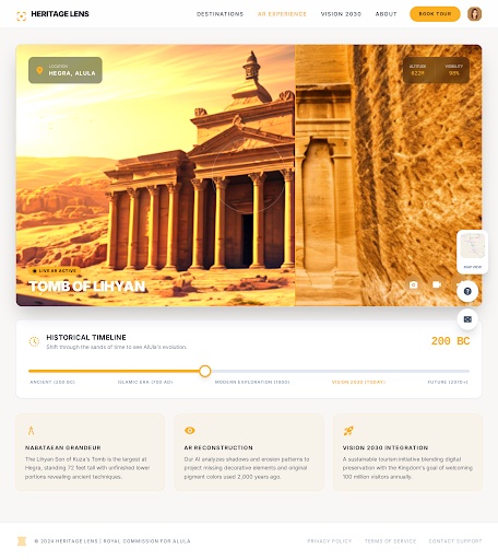 AR Heritage Lens View